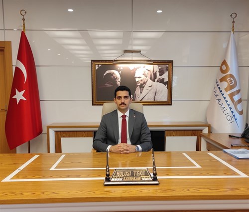 İlçemiz Kaymakamı Sayın Hulusi TEKE’nin 19 Mayıs Atatürk’ü Anma, Gençlik ve Spor Bayramı Mesajı